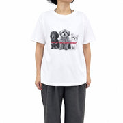 【siro de labonte 2027 SS】dog or cat? Tshirt(レディースサイズ） - 4月上旬頃発送