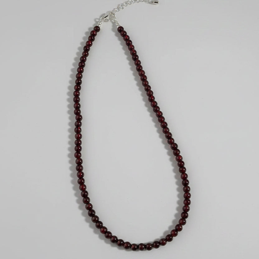 【MAKIYORI select】 Natural stone necklace - Champdelarose