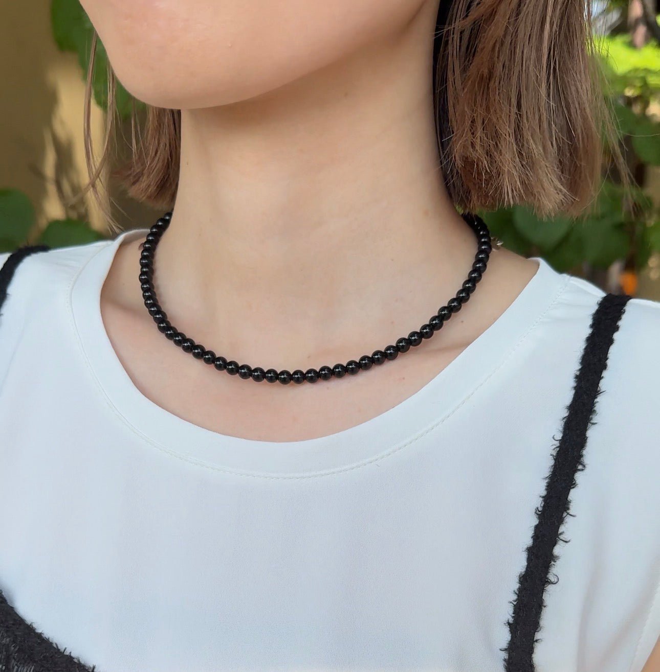 再販！【MAKIYORI select】 Natural stone necklace - Champdelarose