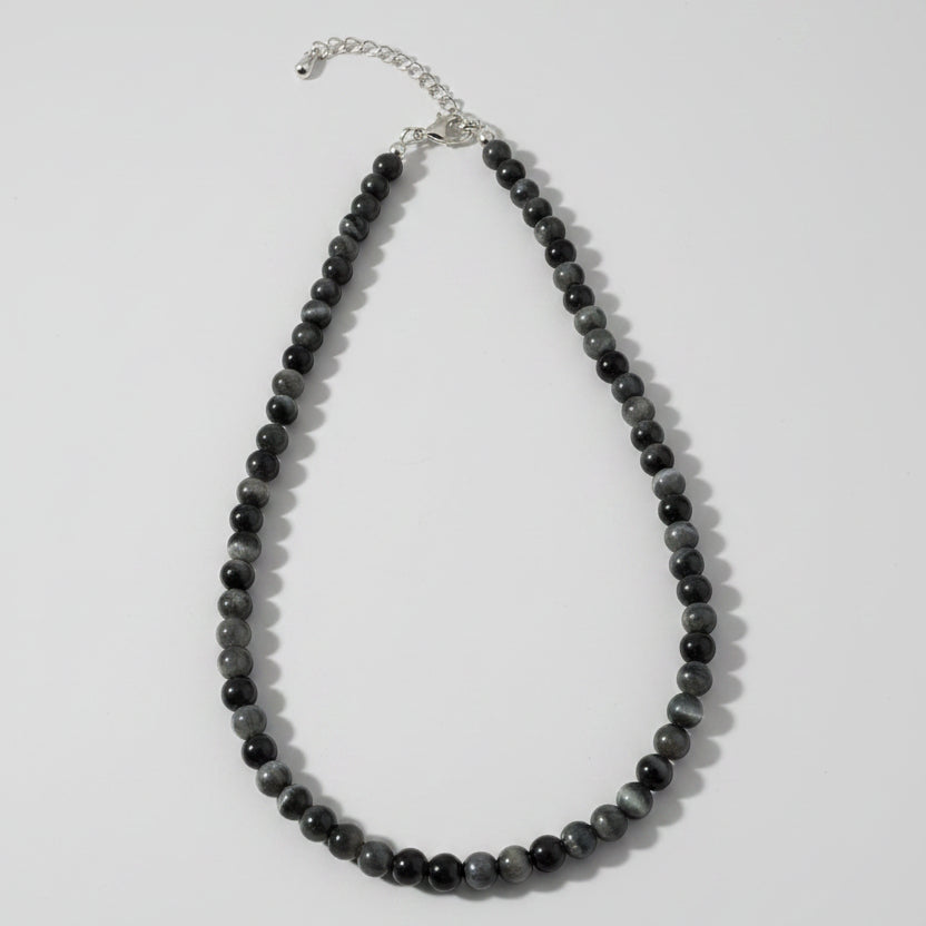 【MAKIYORI select】 Natural stone necklace - Champdelarose