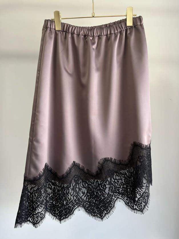【MARGAUX 2026 FALL】ヘムレーススカート - Champdelarose