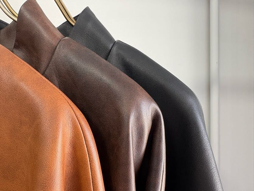 【MARGAUX 2026 FALL】レザーライダース - Champdelarose