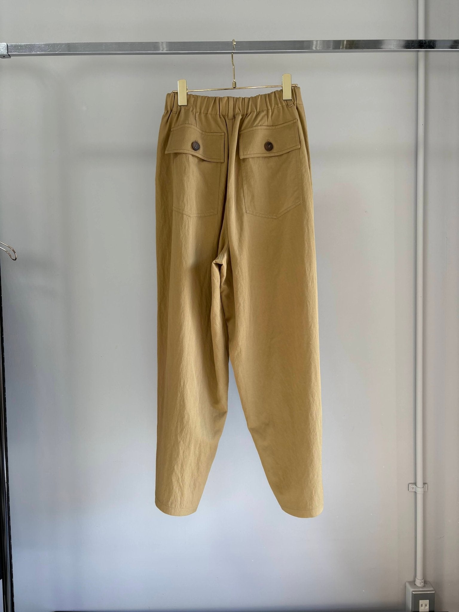 【MARGAUX 2026 SS】バックゴムベイカーパンツ - Champdelarose