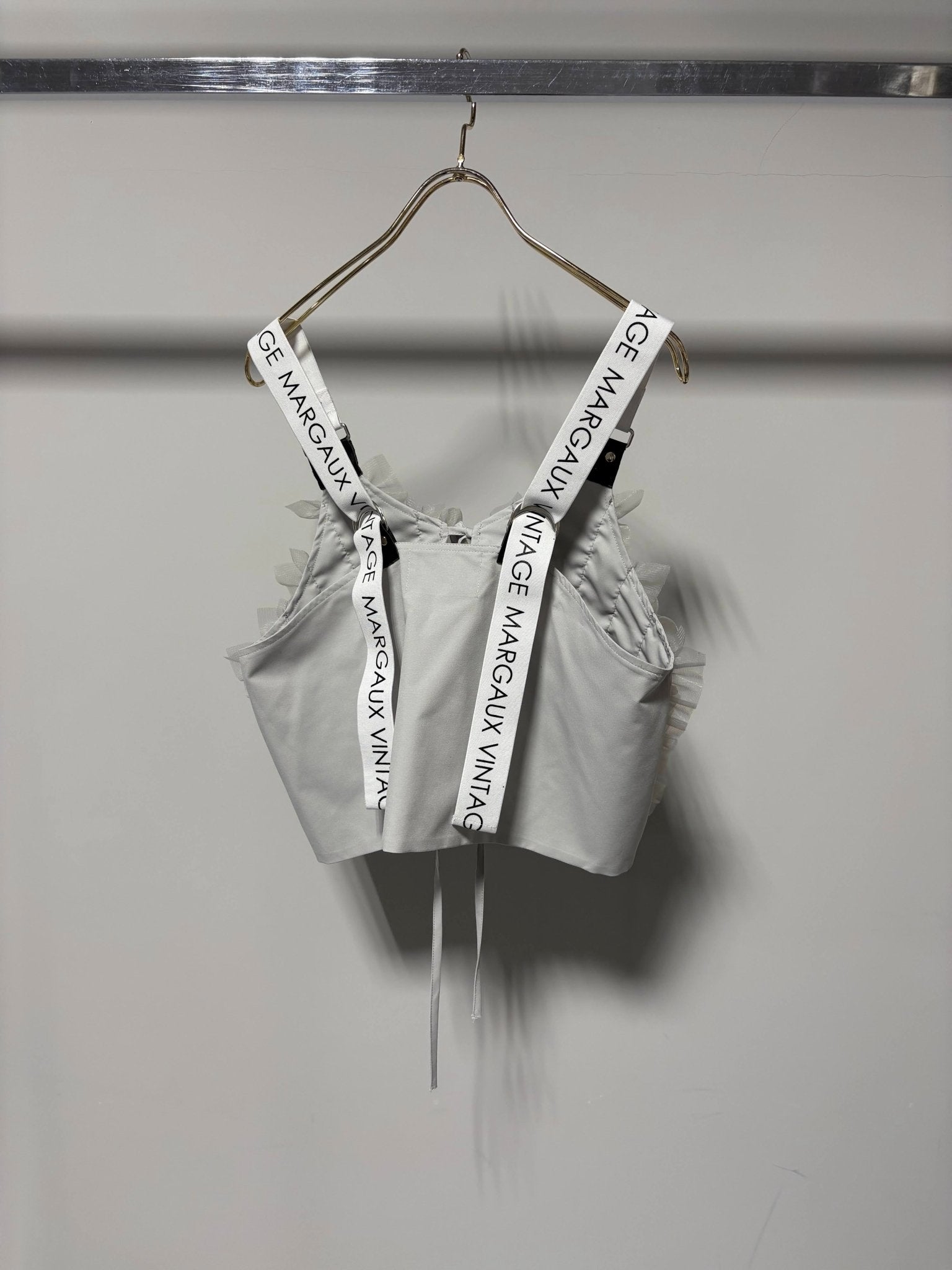 【MARGAUX 2026 SS】フリルショートビスチェ - Champdelarose