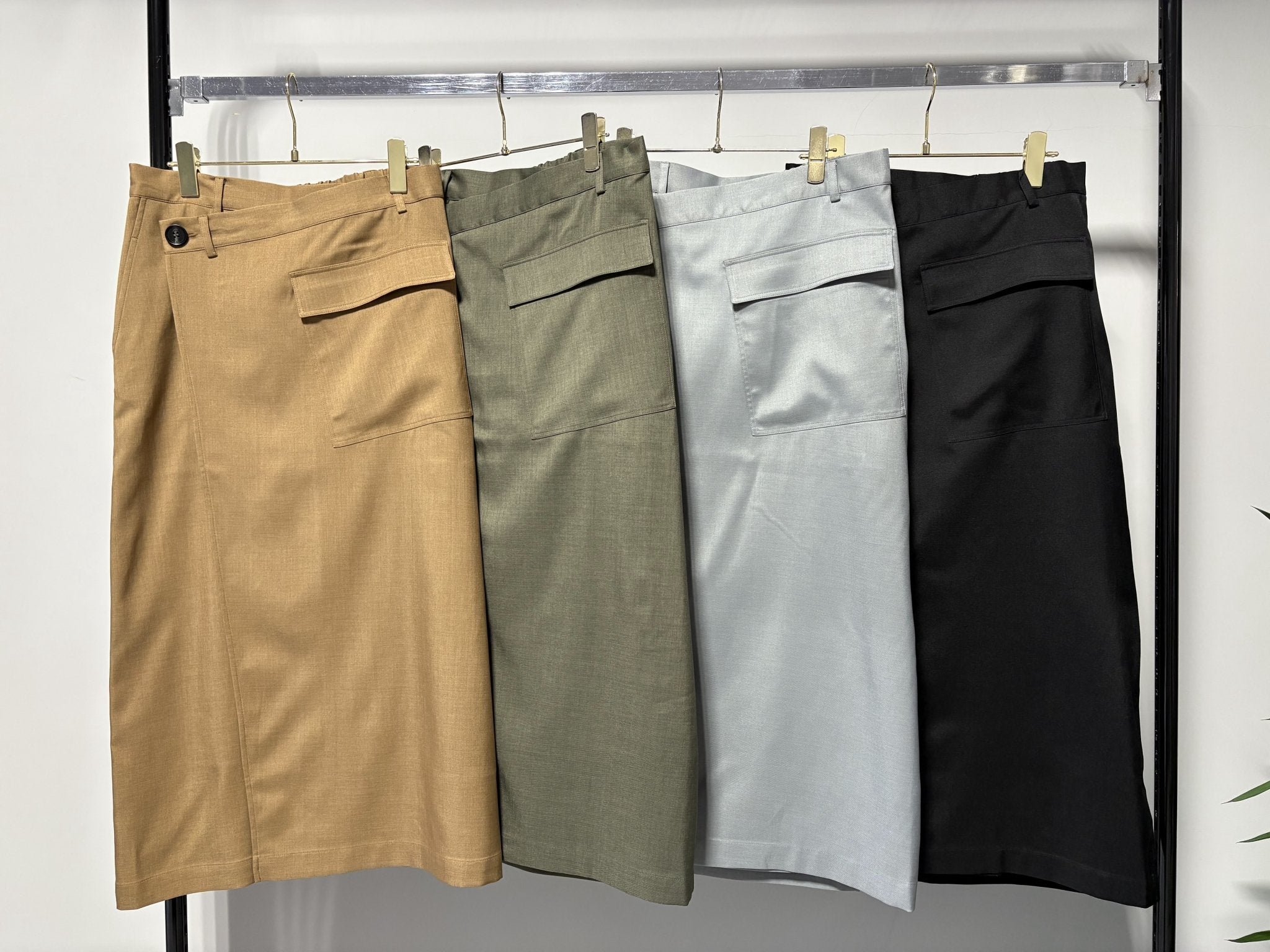 【MARGAUX 2026 SS】ラップスカート - Champdelarose