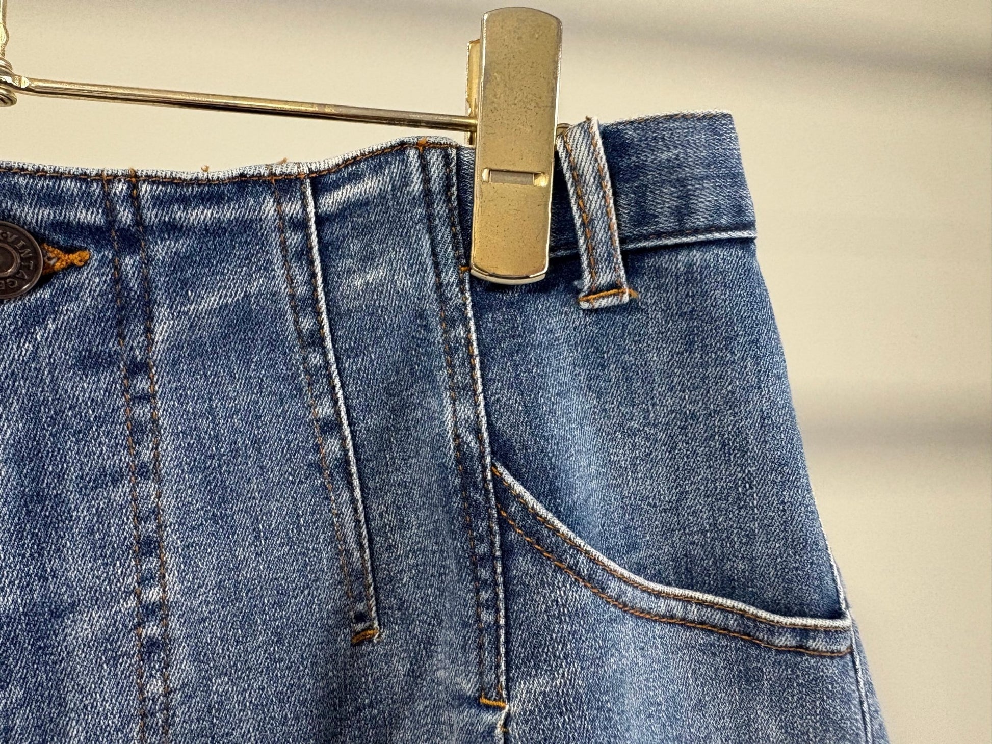 【MARGAUX 2026 SS】加工デニムハーフパンツ - Champdelarose
