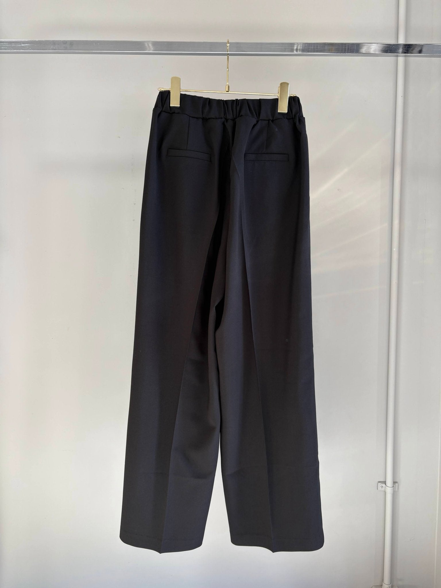 【MARGAUX 2026 SS】センタープレスウエストゴムパンツ - Champdelarose
