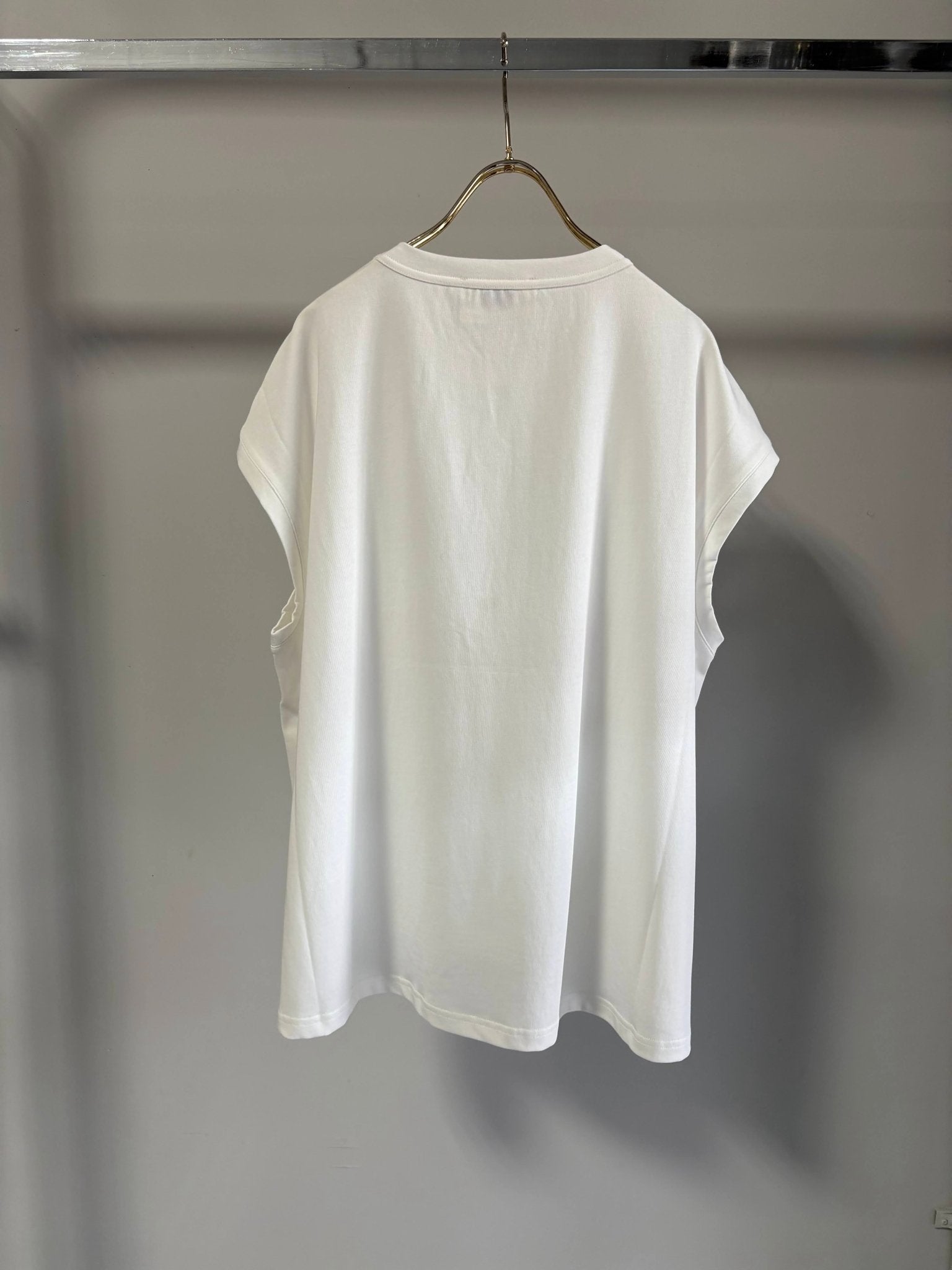 【MARGAUX 2026 SS】転写プリント ノースリーブTEE - Champdelarose