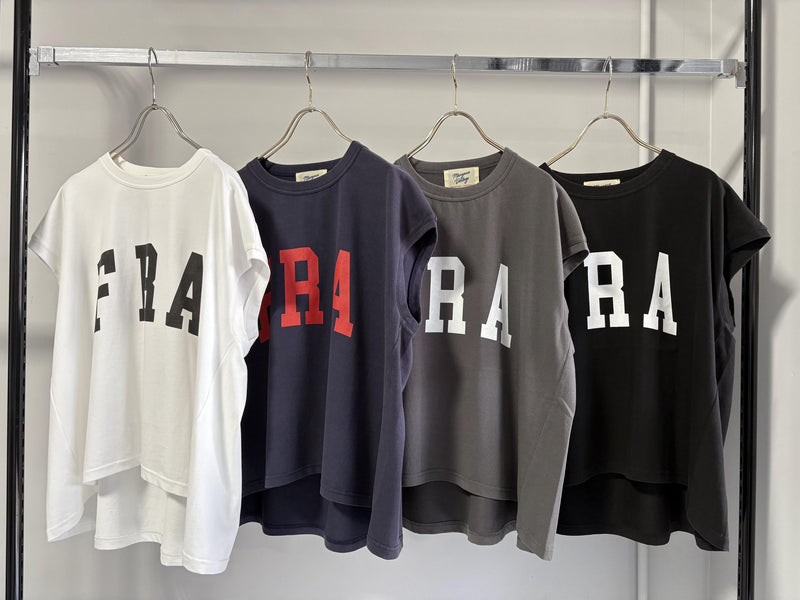 【MARGAUX 2026 SS】FRA ノースリーブlogo - TEE - Champdelarose