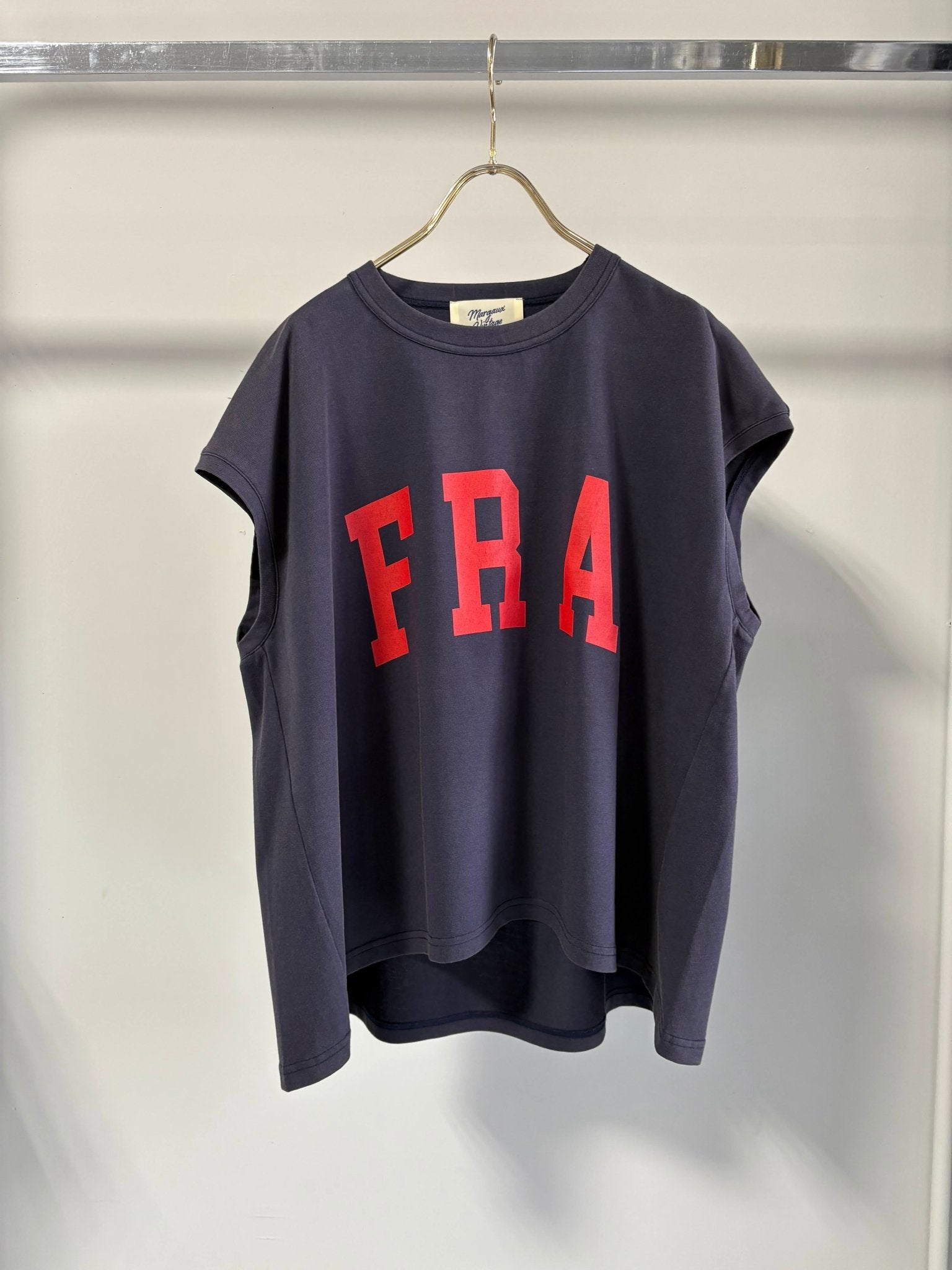 【MARGAUX 2026 SS】FRA ノースリーブlogo - TEE - Champdelarose