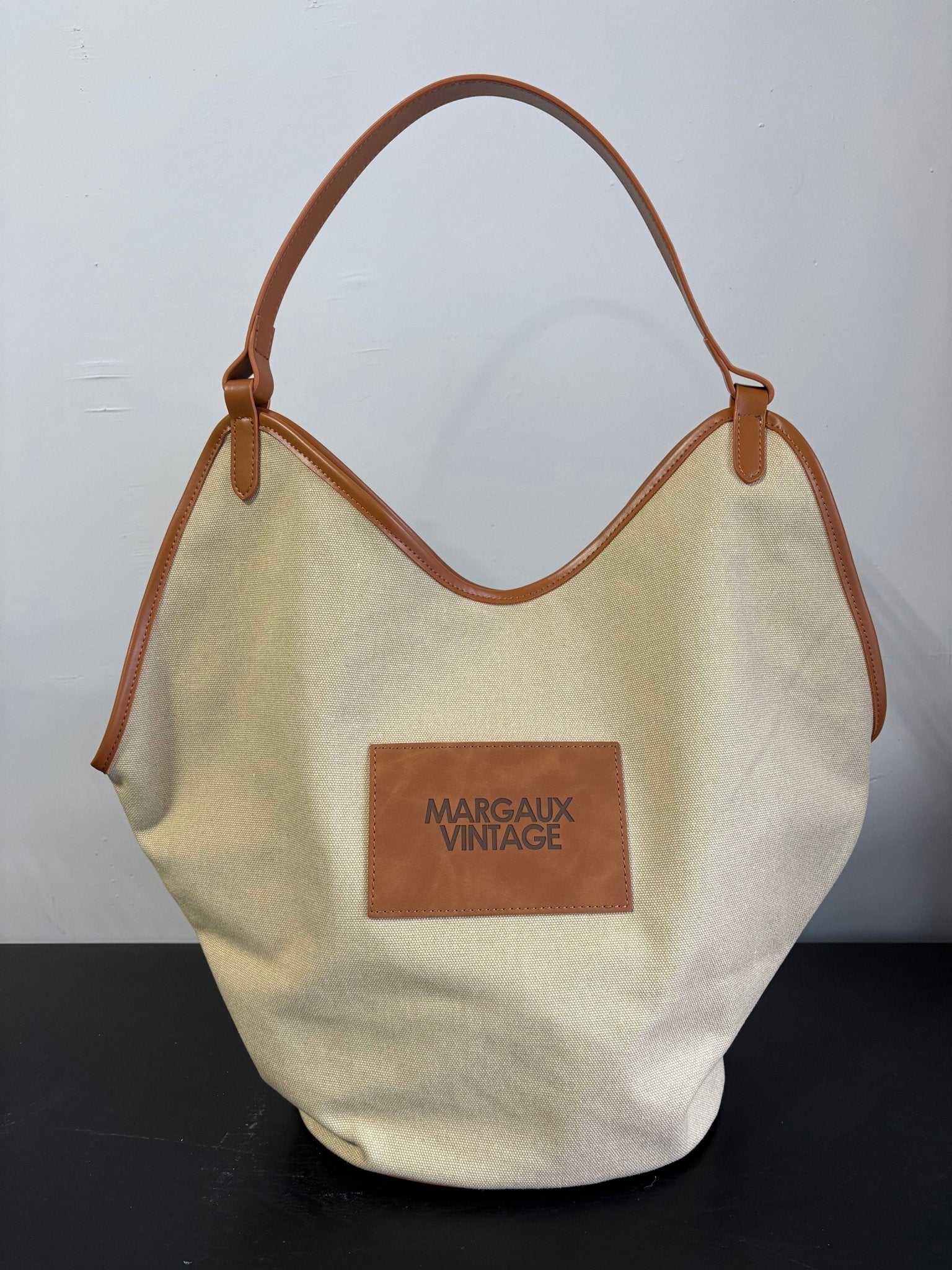 【MARGAUX 2026 SS】JAGUAR canvas bag - Champdelarose
