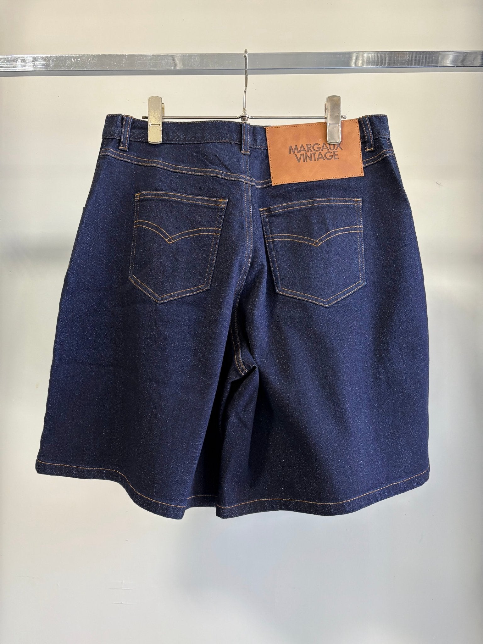 【MARGAUX 2026 SS】ONEWASHデニムハーフパンツ - Champdelarose