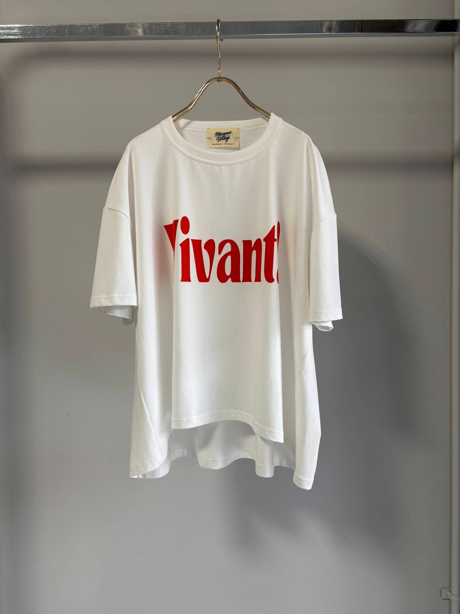 【MARGAUX 2026 SS】Vivant! logo - TEE - Champdelarose