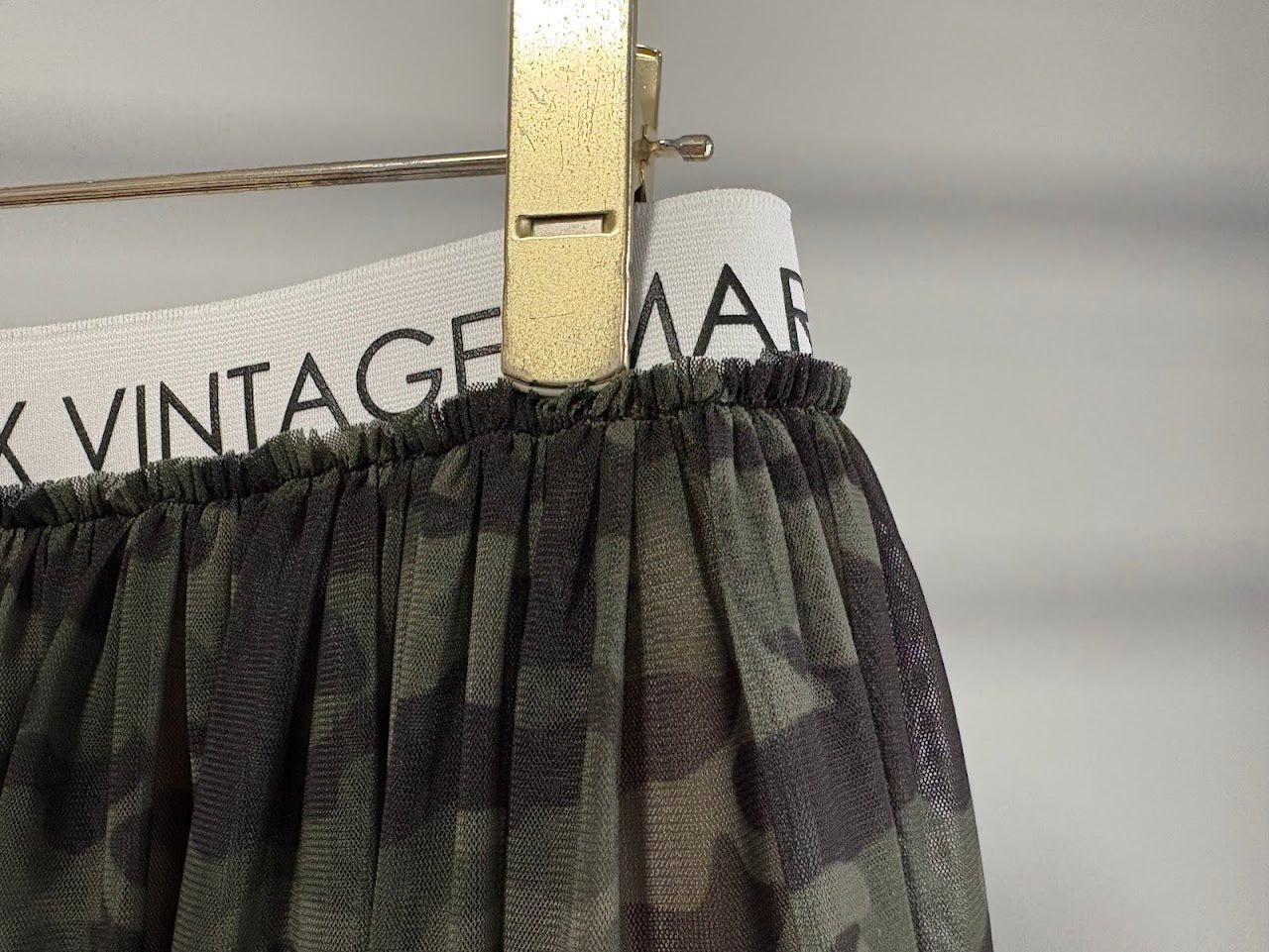 【MARGAUX VINTAGE 2026 PRE SPRING】カモフラチュールスカート - Champdelarose