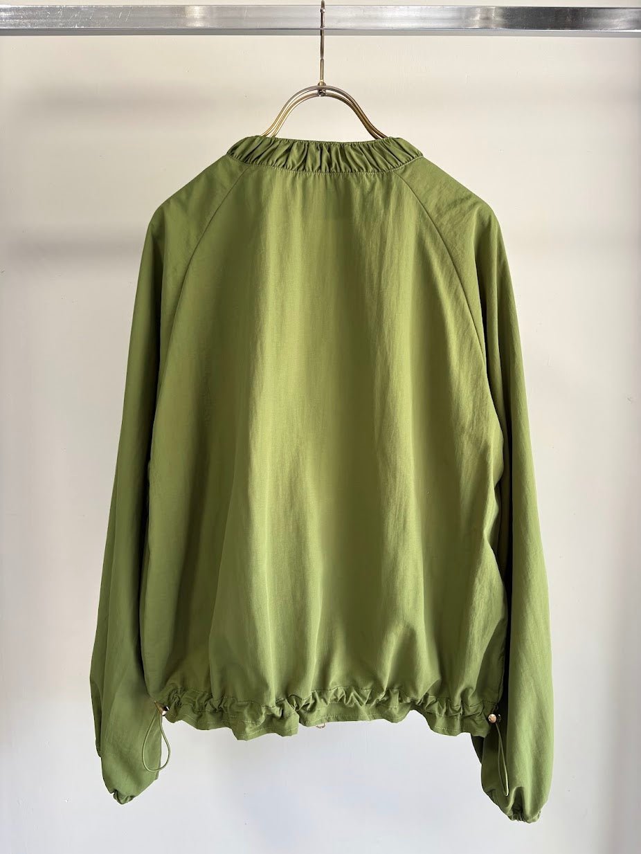 【MARGAUX VINTAGE 2026 PRE SPRING】撥水ナイロンノーカラーブルゾン - Champdelarose