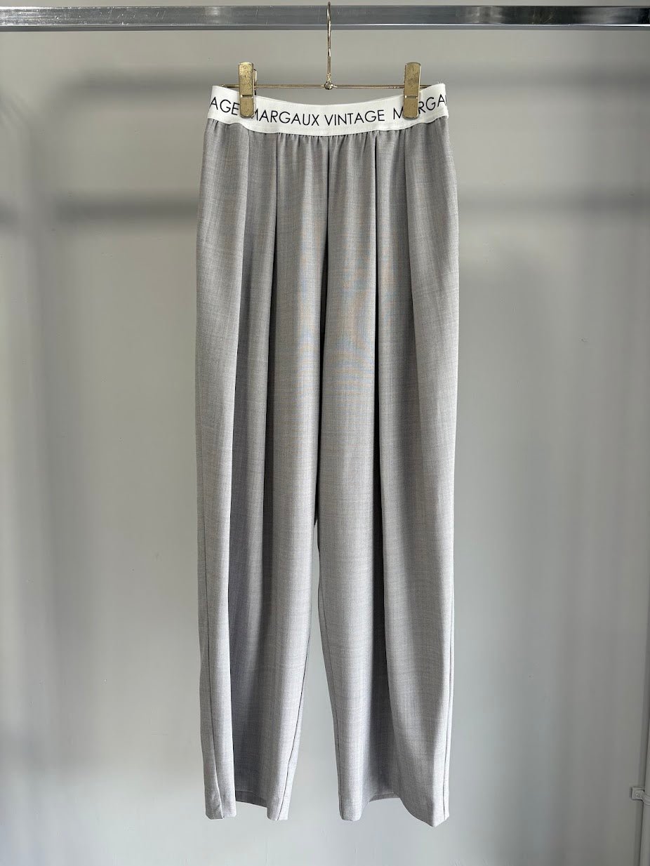 【MARGAUX VINTAGE 2026 PRE SPRING】ウエストロゴタックパンツ - Champdelarose
