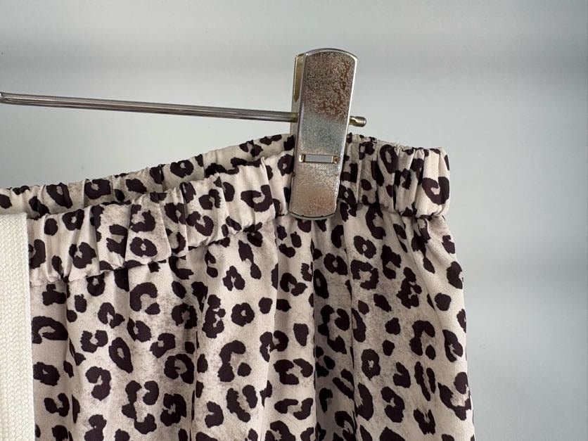 【MARGAUX VINTAGE 2026 PRE SPRING】レオパードギャザースカート - Champdelarose