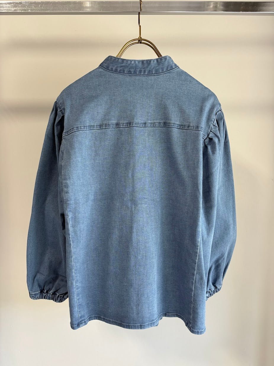 【MARGAUX VINTAGE 2026 PRE SPRING】デニムブラウス - Champdelarose
