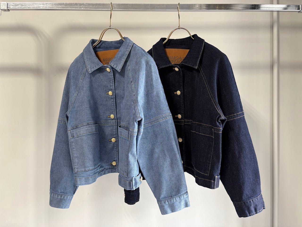 【MARGAUX VINTAGE 2026 PRE SPRING】衿付きGジャン - Champdelarose