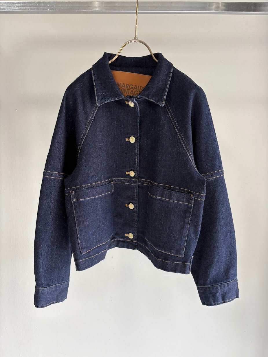 【MARGAUX VINTAGE 2026 PRE SPRING】衿付きGジャン - Champdelarose