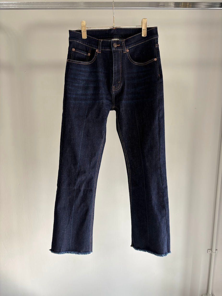 【MARGAUX VINTAGE 2026 PRE SPRING】onewash センター加工パンツ - Champdelarose