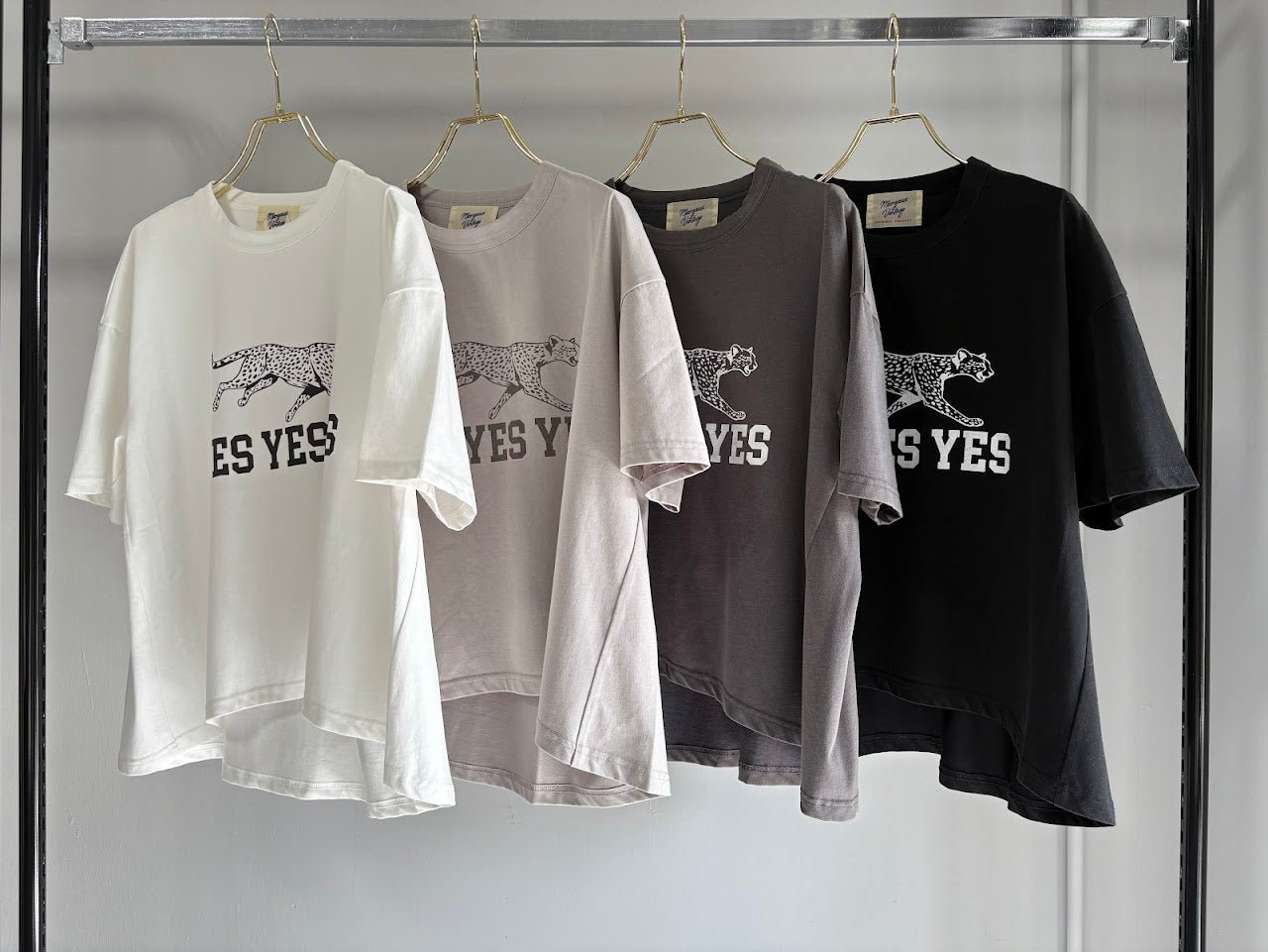 【MARGAUX VINTAGE 2026 PRE SPRING】YESYESYES Tシャツ - Champdelarose