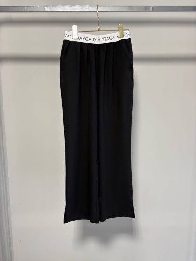 【MARGAUX VINTAGE 2027 PS】ウエストロゴストレートパンツ - 1月下旬頃発送 - Champdelarose