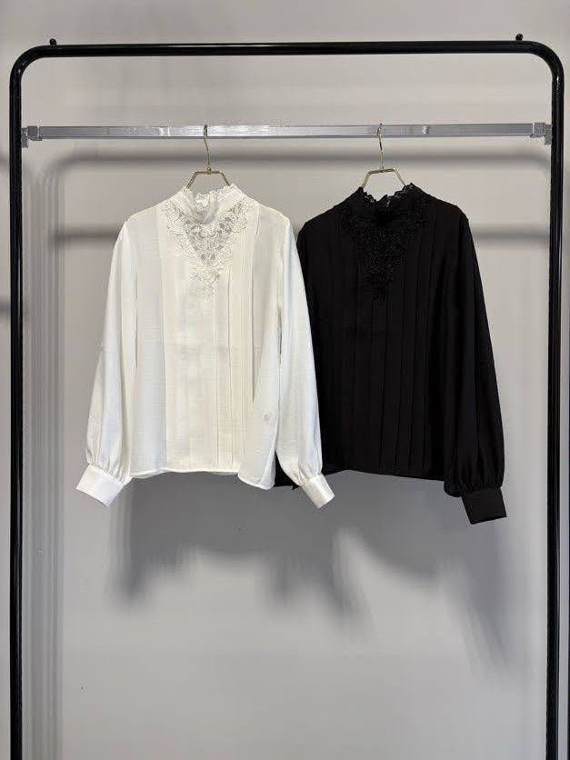 【MARGAUX VINTAGE 2027 PS】レースブラウス - 1月下旬頃発送 - Champdelarose