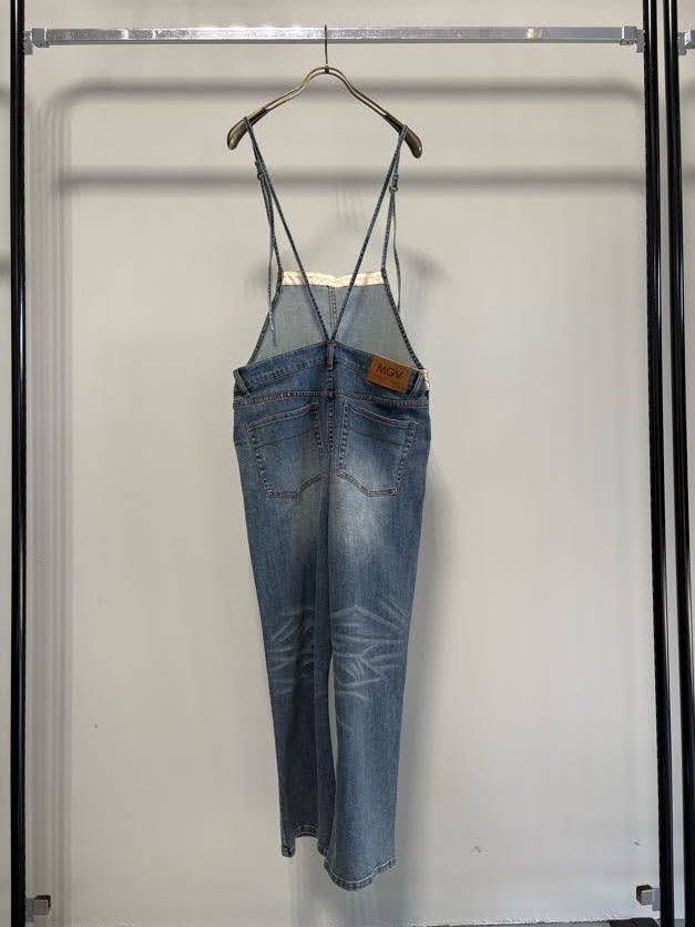 【MARGAUX VINTAGE 2027 PS】デニムサロペット - 1月下旬頃発送 - Champdelarose