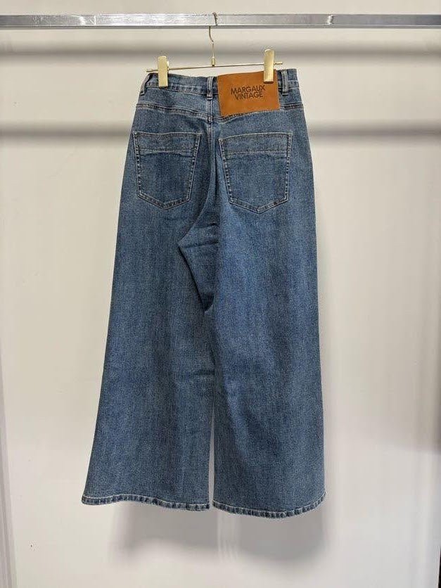 【MARGAUX VINTAGE 2027 PS】バックルデニムパンツ - 1月下旬頃発送 - Champdelarose