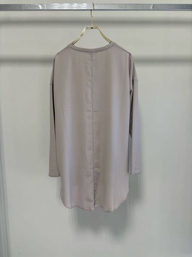 【MARGAUX VINTAGE 2027 PS】シアーロゴ刺繍ブラウス - 2月中旬頃発送 - Champdelarose