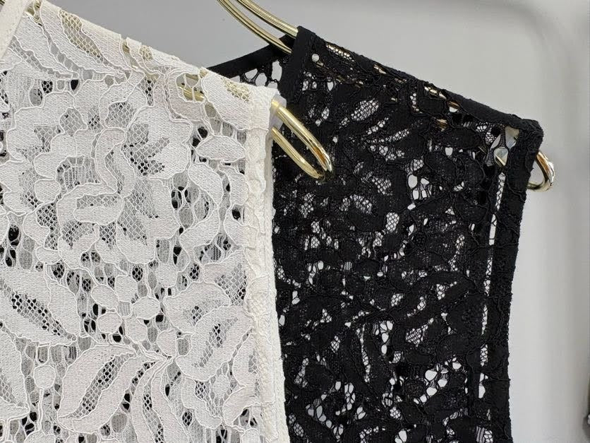 【MARGAUX VINTAGE 2027 PS】総レースノースリーブベスト - 3月下旬頃発送 - Champdelarose