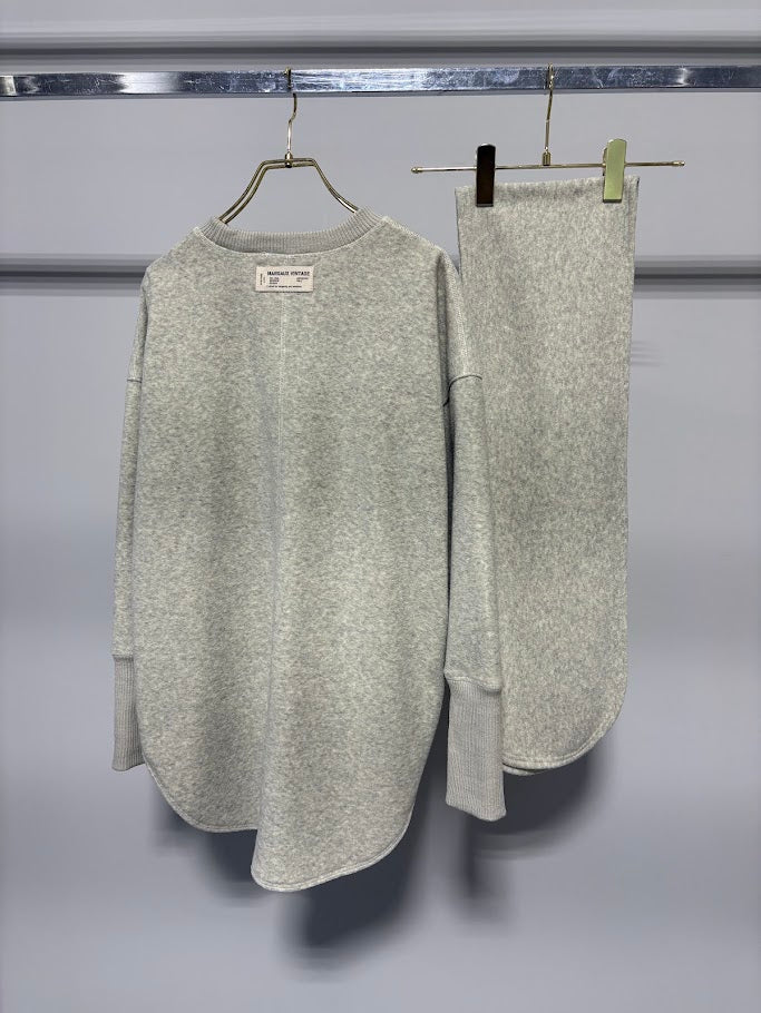 【MARUGAUX 2026 AW】マフラー付き裏起毛プルオーバー - 10月中旬頃発送 - Champdelarose