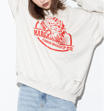 【MARUGAUX 2026 AW】ロゴスウェット - 9月下旬頃発送 - Champdelarose