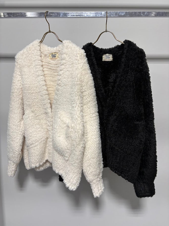 【MARUGAUX 2026 AW】フェザーヤーンVカーディガン - 10月下旬頃発送 - Champdelarose