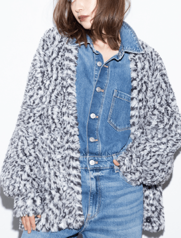 【MARUGAUX 2026 AW】フェザーヤーンVカーディガン - 10月下旬頃発送 - Champdelarose