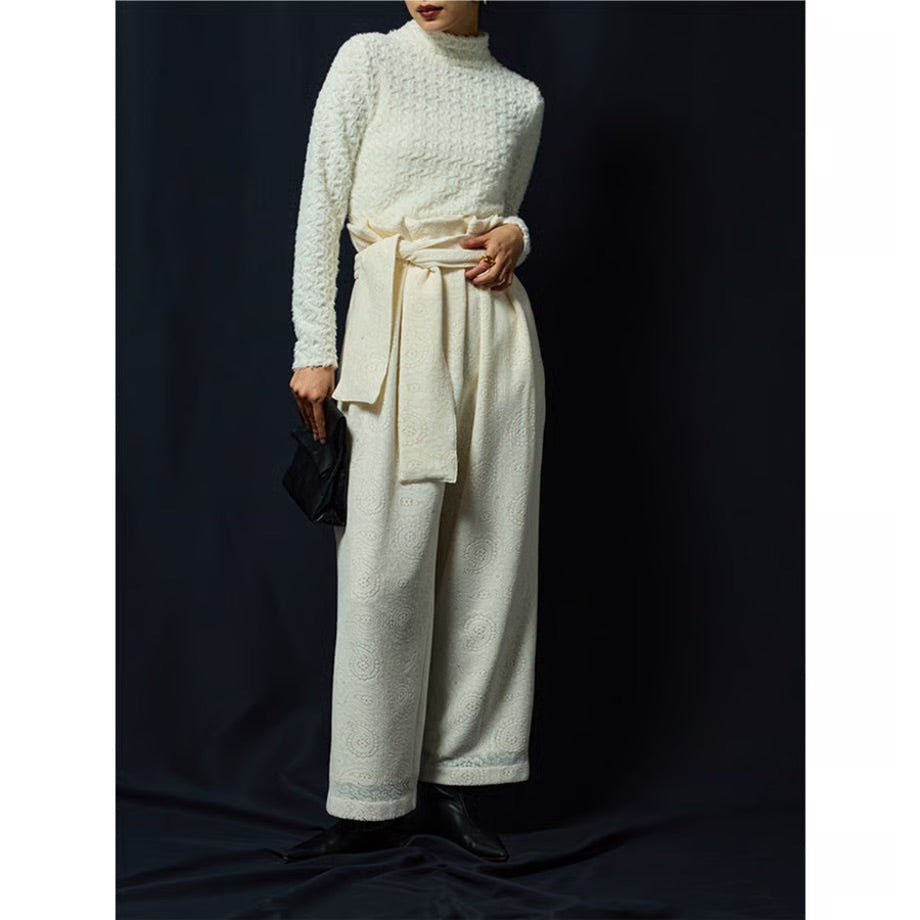 【MEWL 2025 AUTUMN】シアーファーハイネックTOPS - Champdelarose