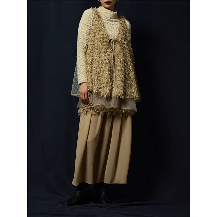【MEWL 2025 AUTUMN】シアーファーハイネックTOPS - Champdelarose