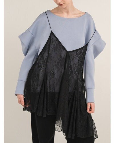 【Mewl 2026 AUTUMN】パワーショルダースウェット - Champdelarose