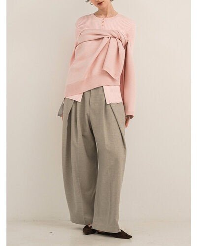 【Mewl 2026 AUTUMN】レイヤードストール - Champdelarose