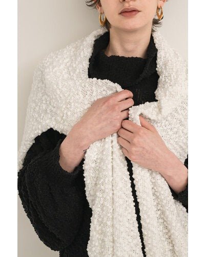 【Mewl 2026 AUTUMN】つぶつぶ2WAYネックニット - Champdelarose