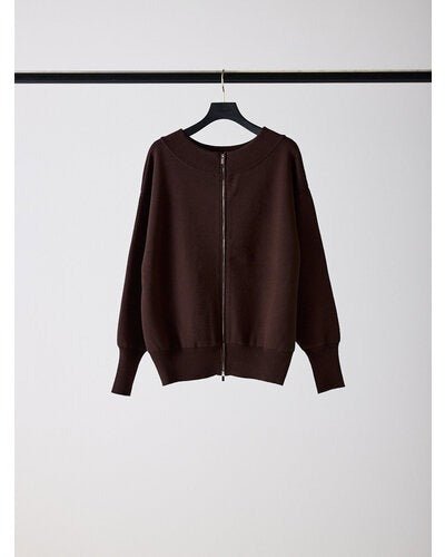 【Mewl 2026 AUTUMN】ダブルジップ2WAYニット - Champdelarose
