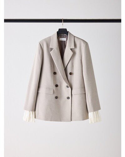 【Mewl 2026 AUTUMN】2WAYレーススリーブJK - Champdelarose