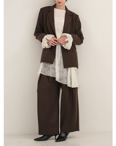 【Mewl 2026 AUTUMN】2WAYレーススリーブJK - Champdelarose