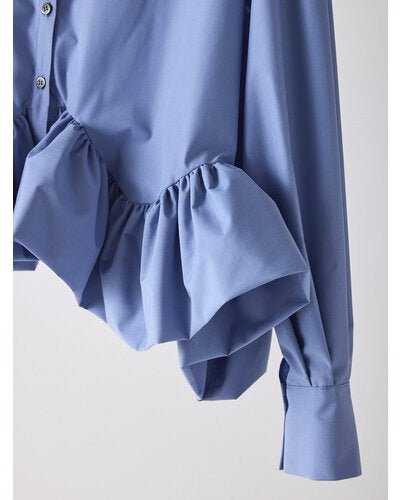 【Mewl 2026 AUTUMN】アシメペプラムラッフルBL - Champdelarose