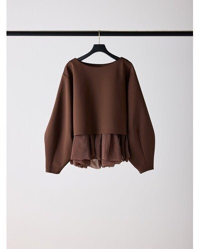 【Mewl 2026 AUTUMN】ペプラムキャミSETトップ - Champdelarose