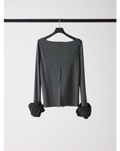 【Mewl 2026 AUTUMN】シュシュスリーブTOPS - Champdelarose