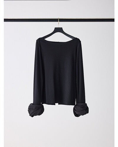 【Mewl 2026 AUTUMN】シュシュスリーブTOPS - Champdelarose