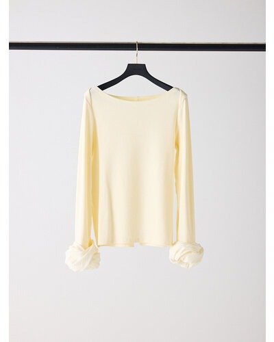 【Mewl 2026 AUTUMN】シュシュスリーブTOPS - Champdelarose