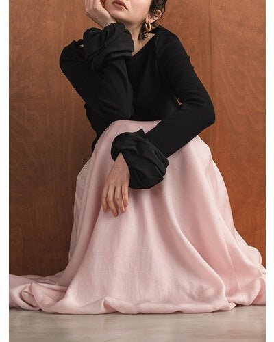 【Mewl 2026 AUTUMN】シュシュスリーブTOPS - Champdelarose
